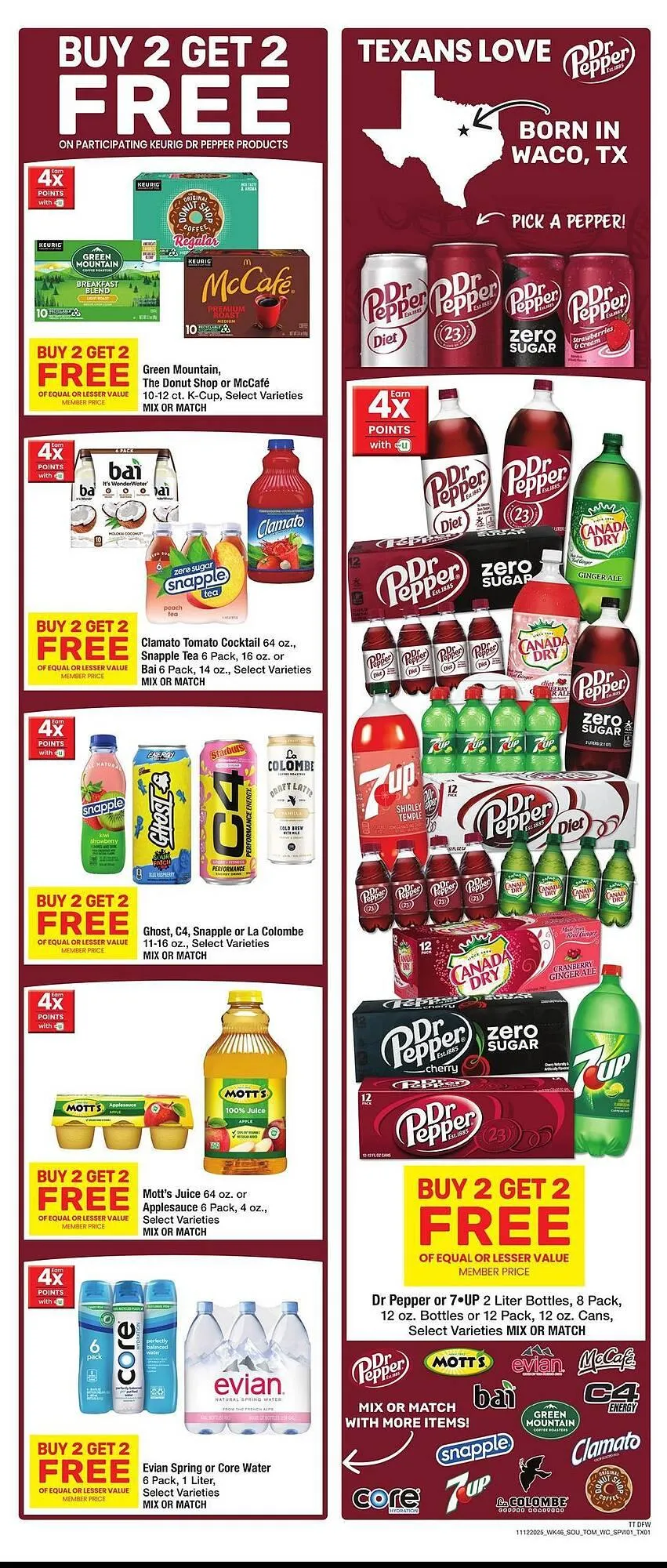 Weekly ad Tom Thumb weekly ad from November 12 to November 18 2025 - Page 1
