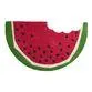Red and Green Watermelon Slice Coir Doormat