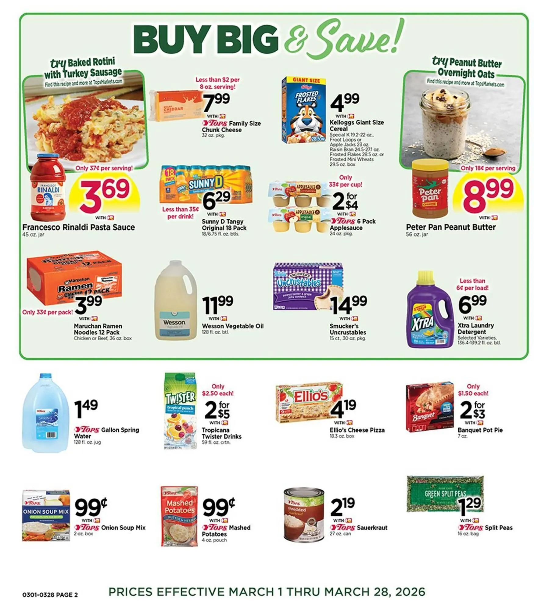 Weekly ad Tops weekly ad from March 1 to March 28 2026 - Page 2