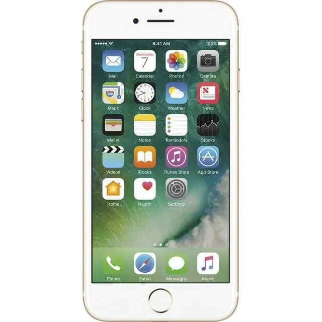 Apple iPhone 7 32GB Unlocked GSM Quad-Core Phone w/ 12MP Camera - Gold (Used)