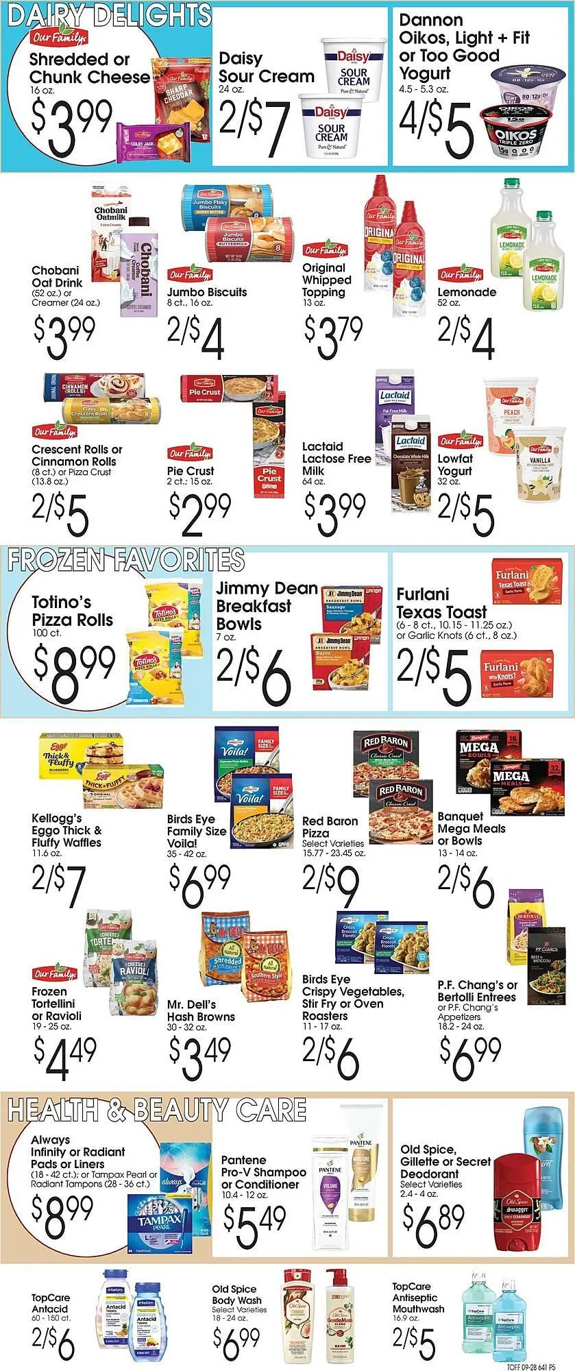 Weekly ad Family Fare weekly ad from September 28 to October 4 2025 - Page 5