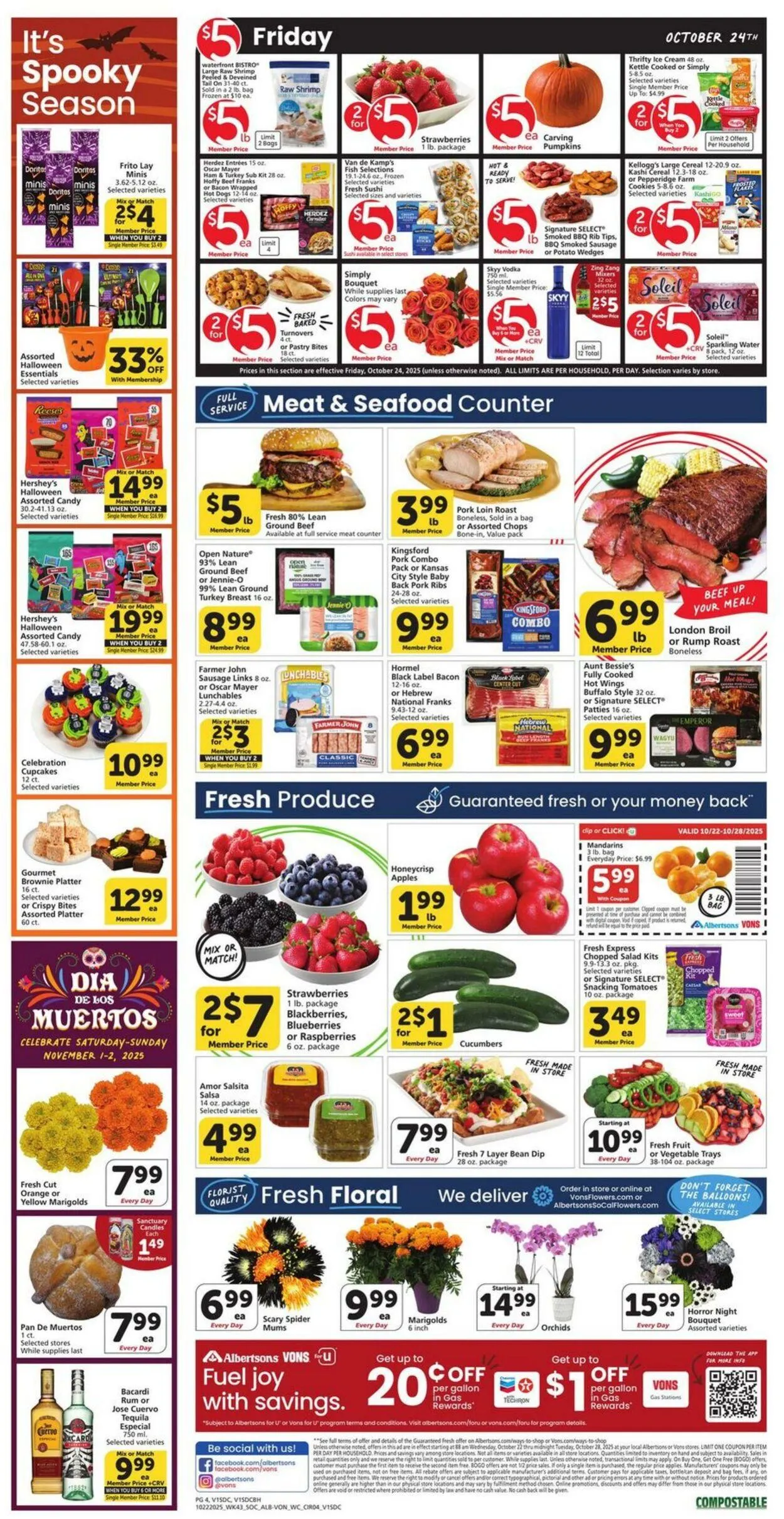 Weekly ad Vons Current weekly ad from October 22 to October 28 2025 - Page 3