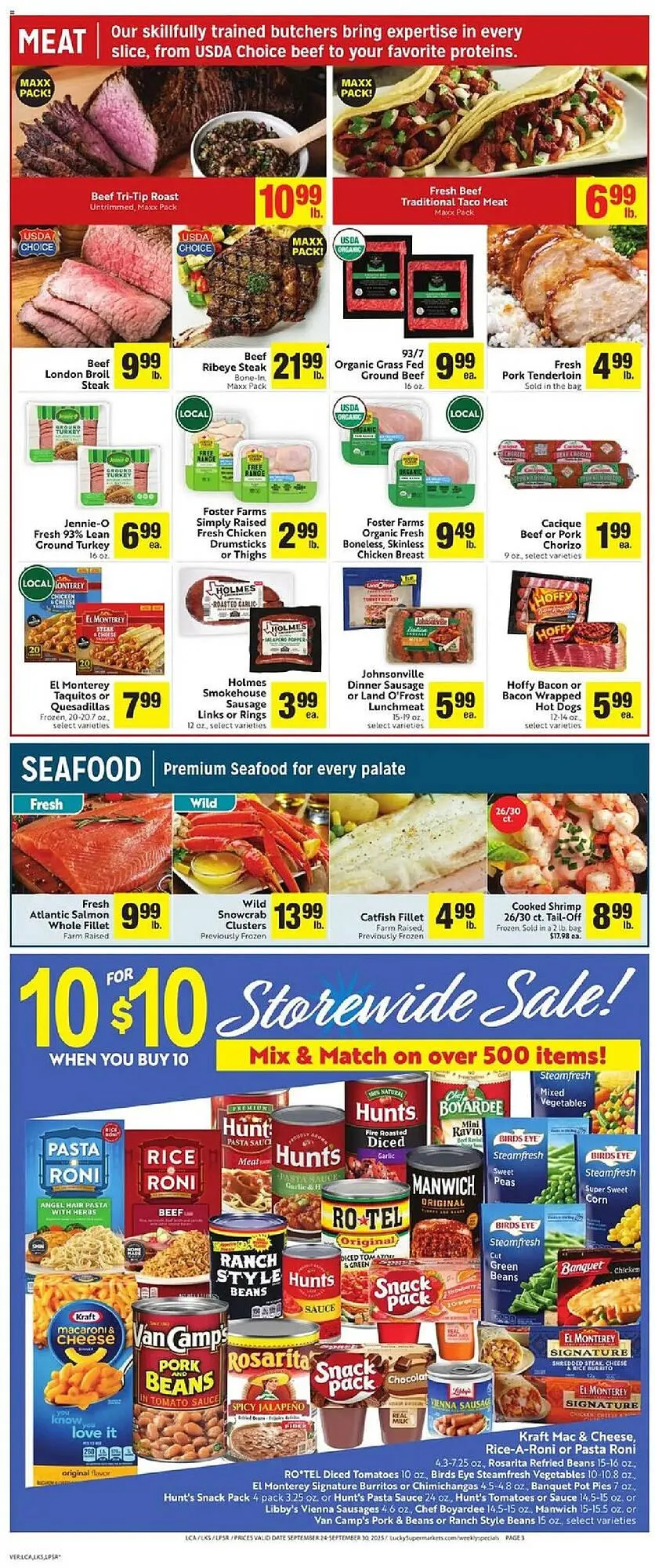 Weekly ad Lucky Supermarkets weekly ad from September 24 to October 1 2025 - Page 3