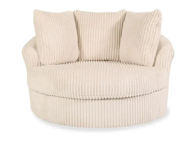 Lindyn Oversized Swivel Accent Chair