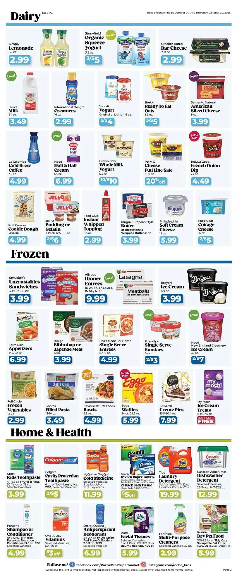 Weekly ad Roche Bros weekly ad from October 24 to October 30 2025 - Page 3