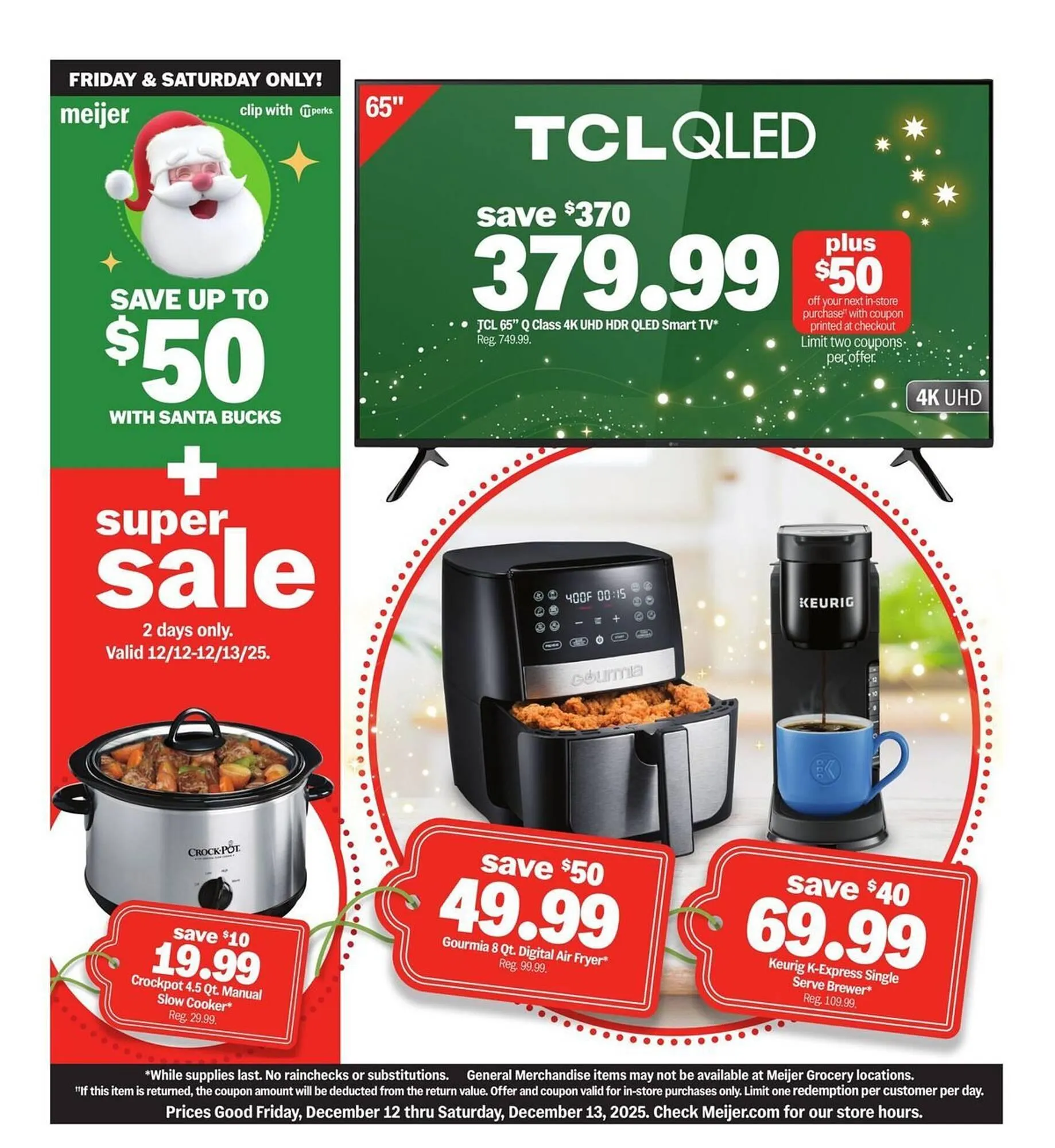 Weekly ad Meijer weekly ad from December 12 to December 13 2025 - Page 1