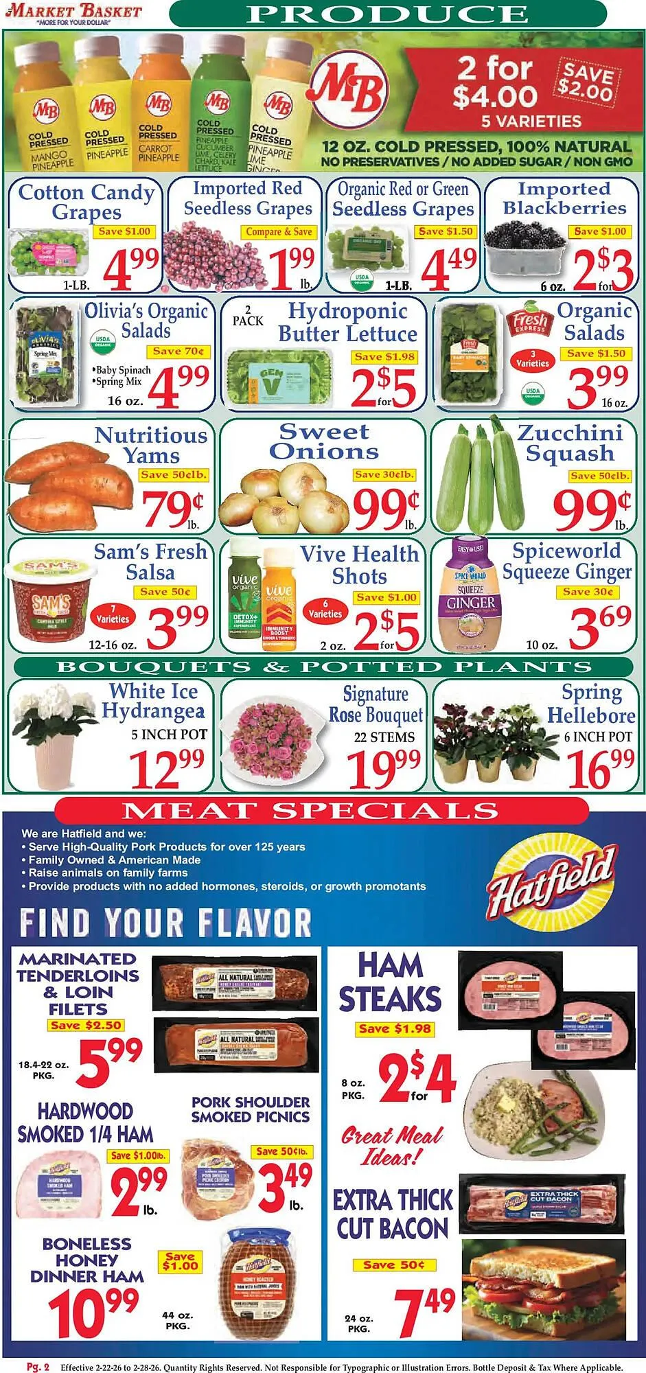 Weekly ad Market Basket weekly ad from February 22 to February 28 2026 - Page 2