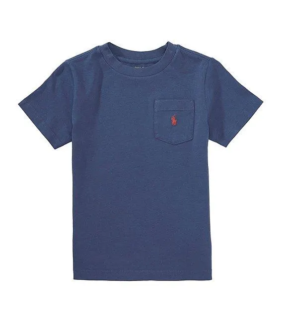 Little Boys Short-Sleeve Pocket Jersey T-Shirt