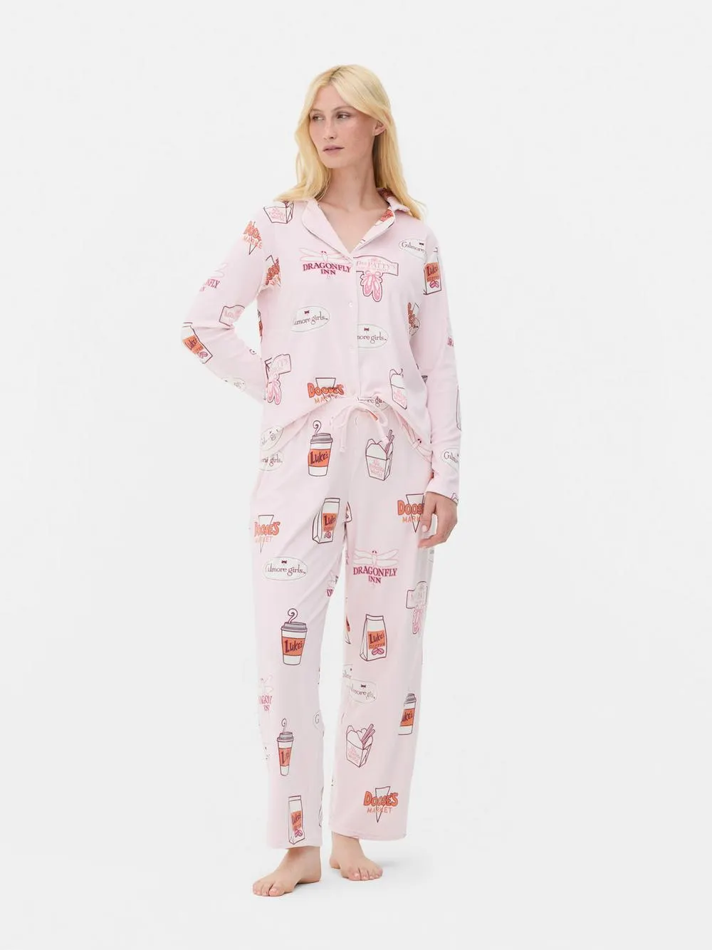 Gilmore Girls Boyfriend Pyjama Set