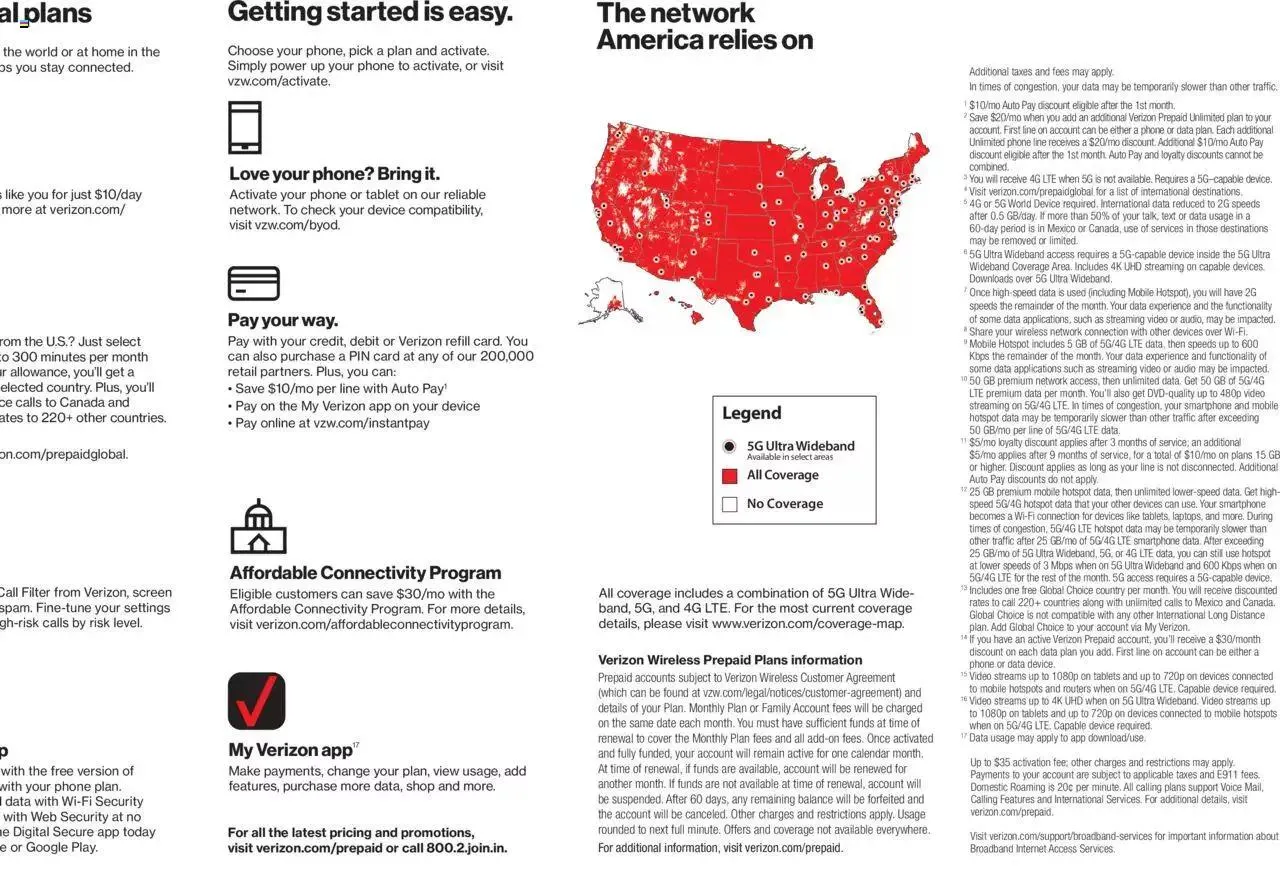 Weekly ad Verizon - Prepaid Brochure from August 1 to December 31 2024 - Page 2