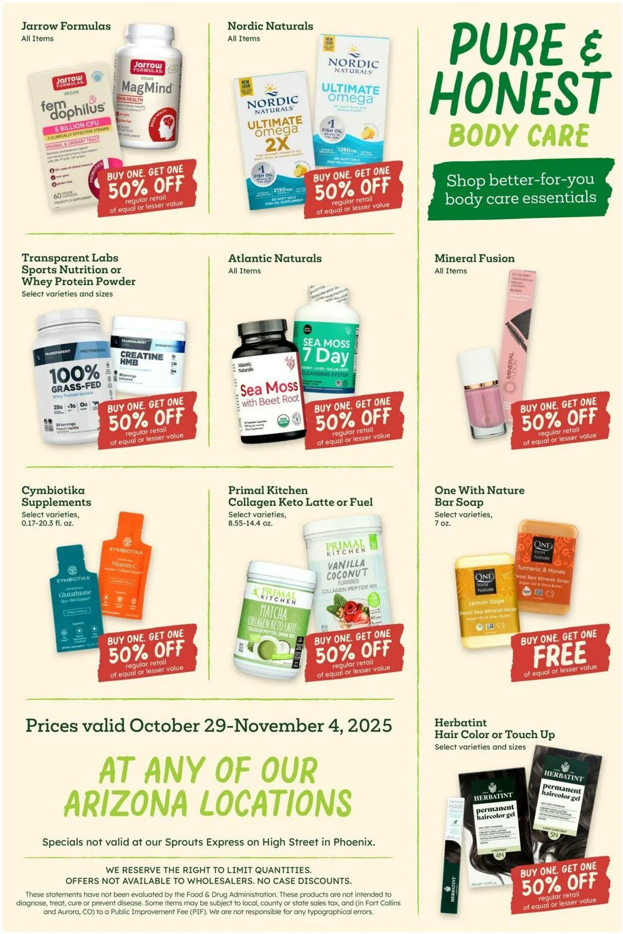 Weekly ad Sprouts Current weekly ad from October 29 to November 4 2025 - Page 12