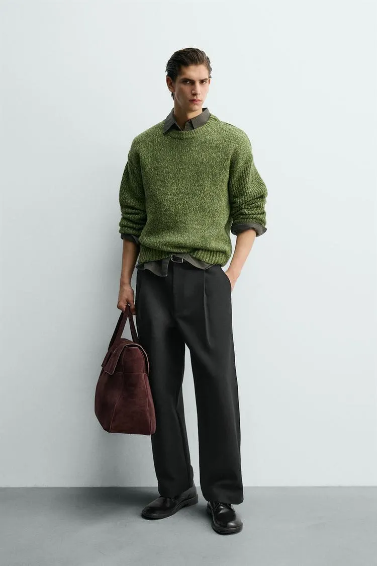 CABLE KNIT VOLUME JUMPER