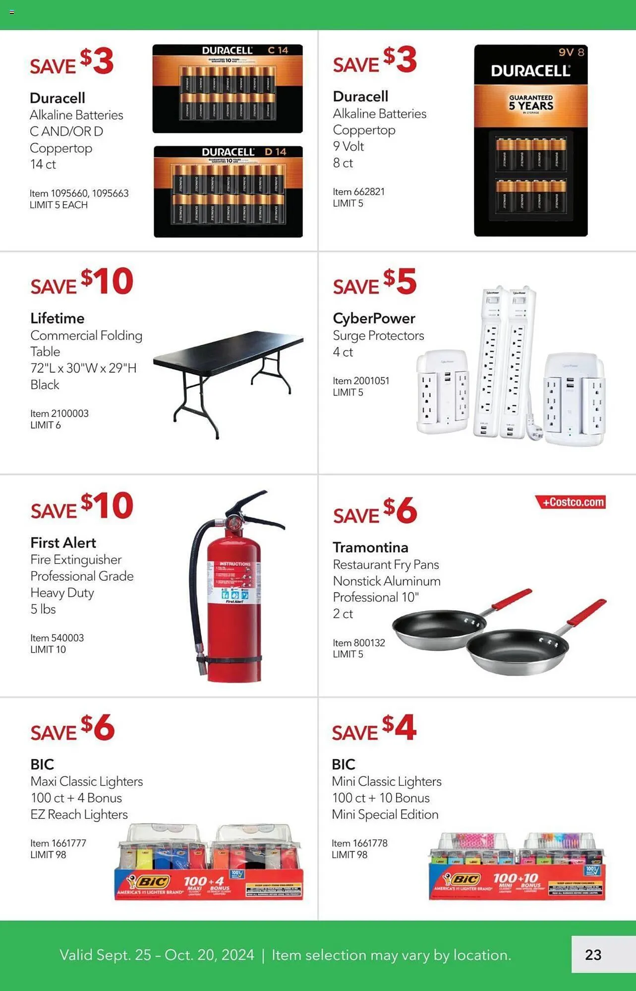 Weekly ad Costco Weekly Ad from September 25 to October 20 2024 - Page 22