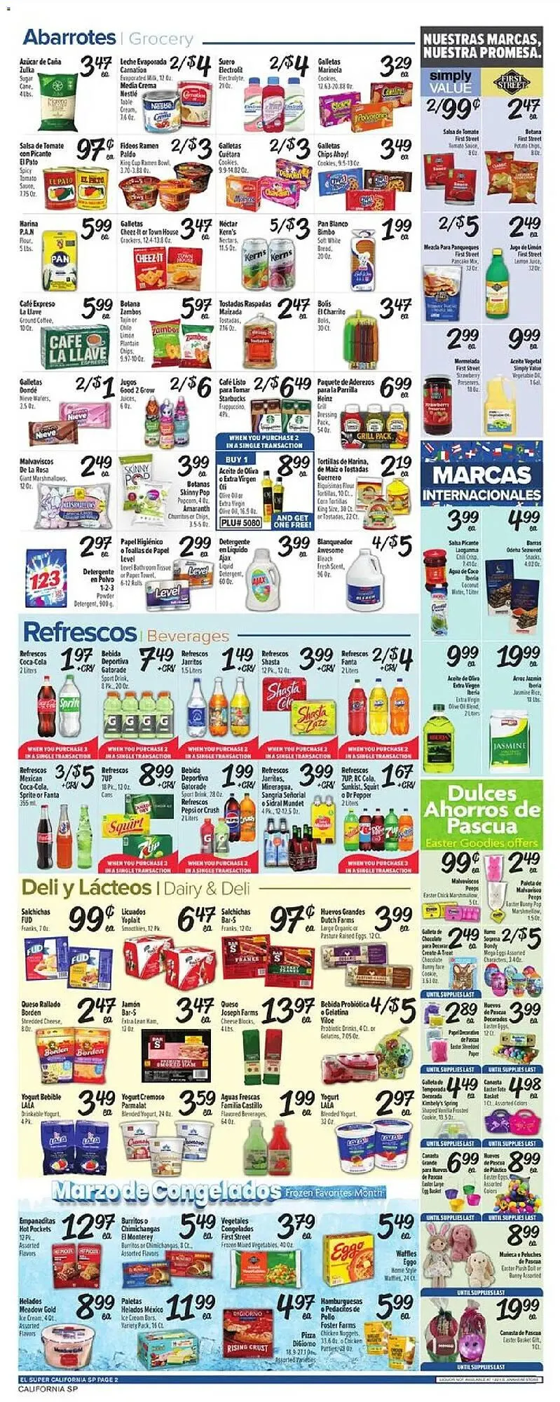 Weekly ad El Super weekly ad from March 18 to March 24 2026 - Page 2