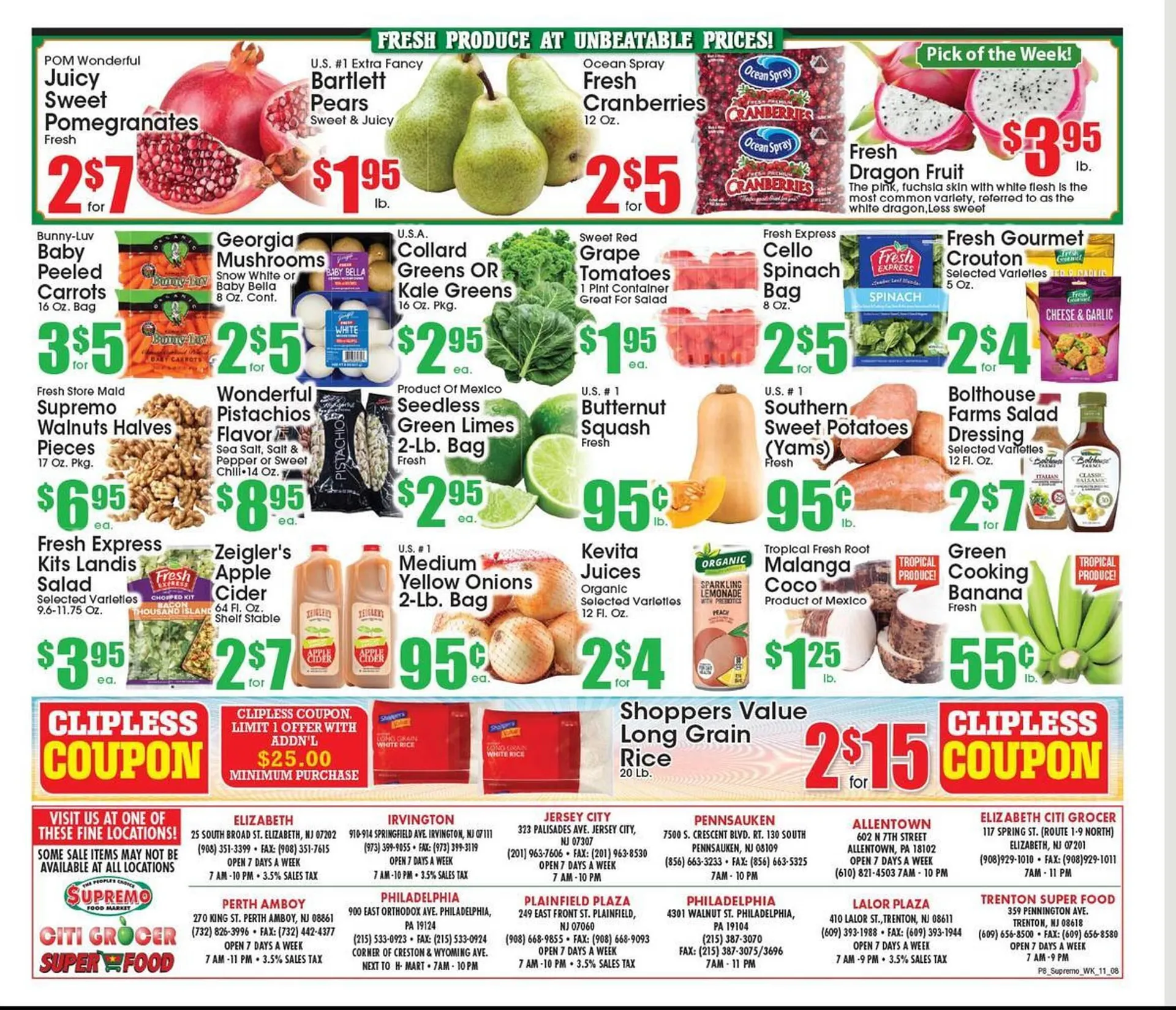 Weekly ad Supremo Foods Inc weekly ad from November 8 to November 14 2025 - Page 8