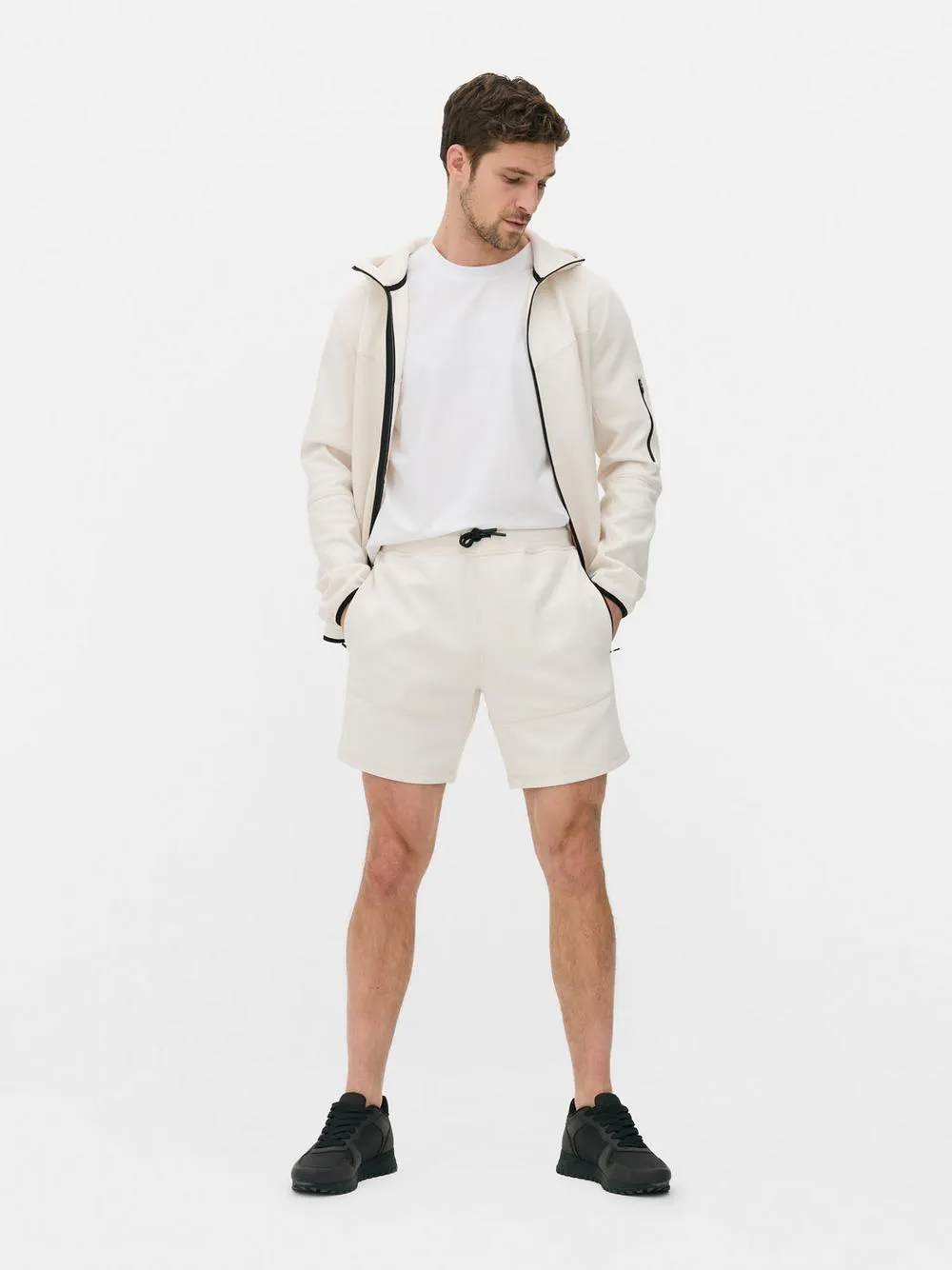 Calções desportivos cordão