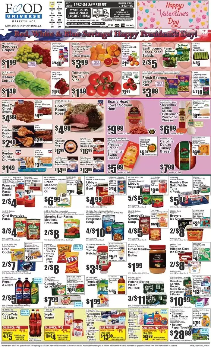Weekly ad Great discounts on selected products from February 14 to February 20 2025 - Page 1