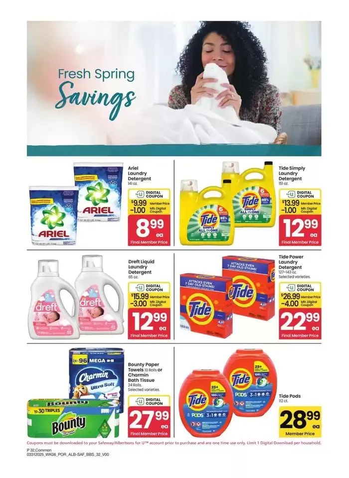 Weekly ad Albertsons - Portland - BBS from March 31 to May 4 2025 - Page 32