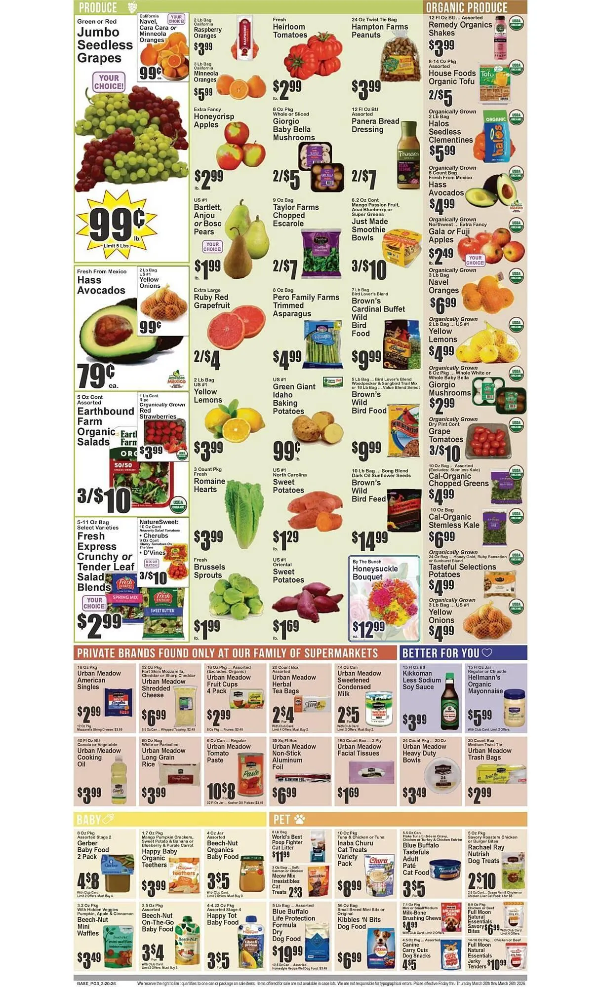 Weekly ad Food Universe circular from March 20 to March 26 2026 - Page 4