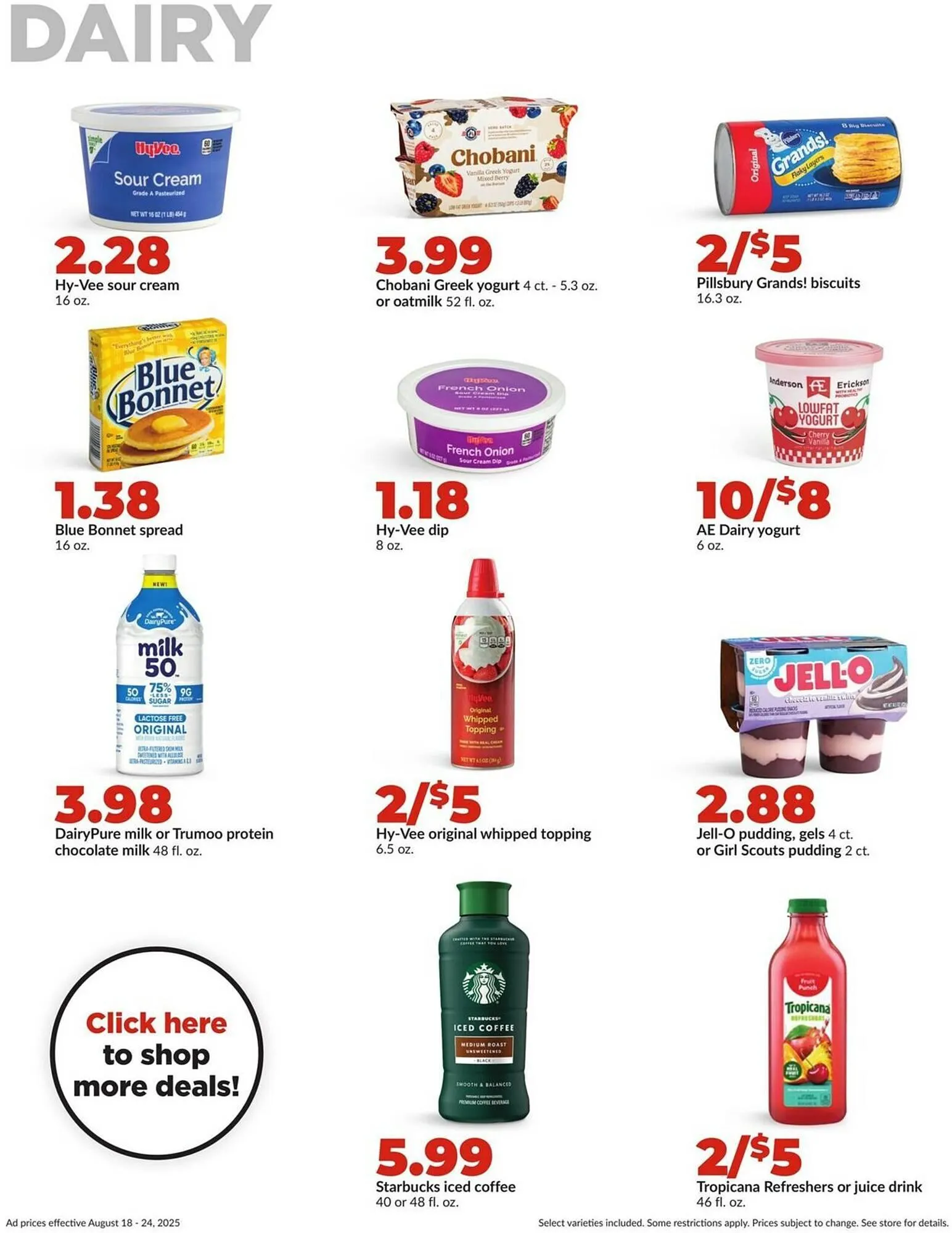 Weekly ad Hy-Vee Weekly Ad from August 18 to August 24 2025 - Page 29