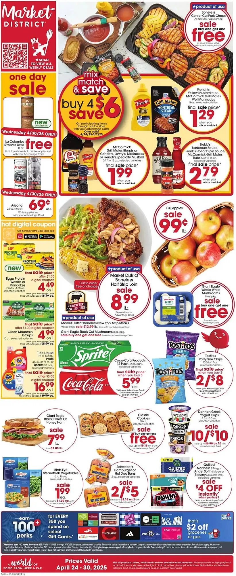 Weekly ad Giant Eagle Weekly Ad from April 24 to April 30 2025 - Page 3