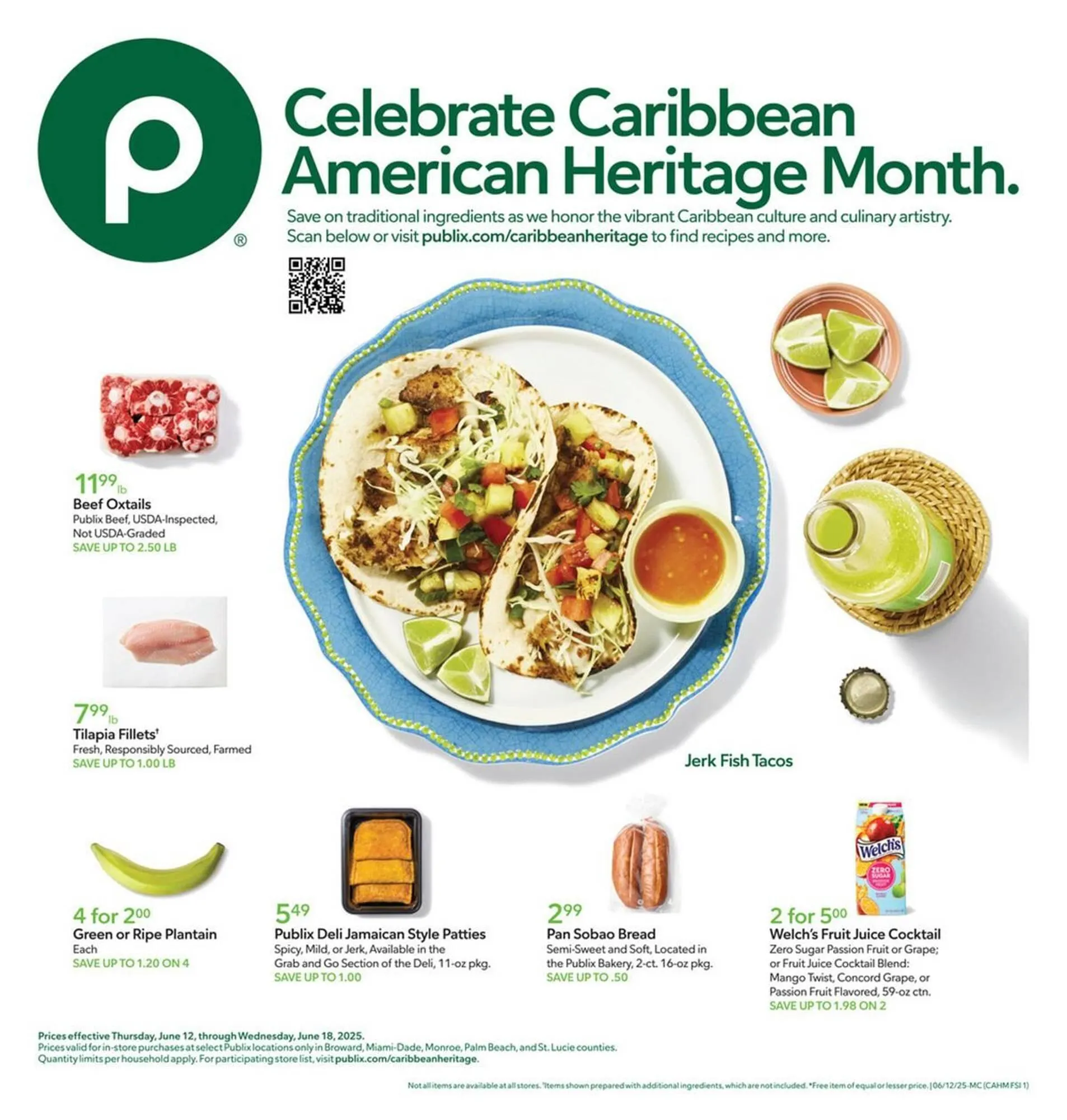Weekly ad Publix Weekly Ad from June 12 to June 18 2025 - Page 1