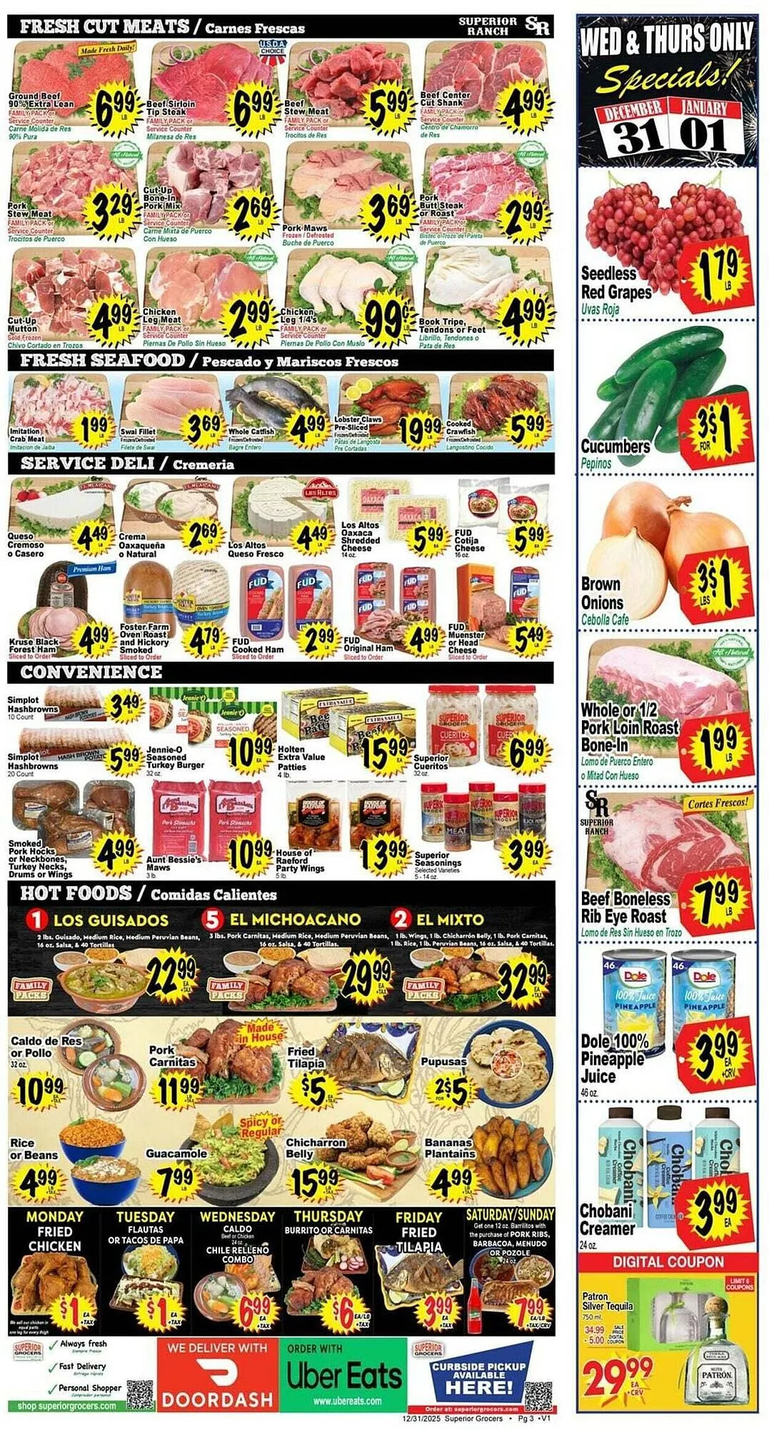 Weekly ad Superior Grocers weekly ad from December 31 to January 6 2026 - Page 3