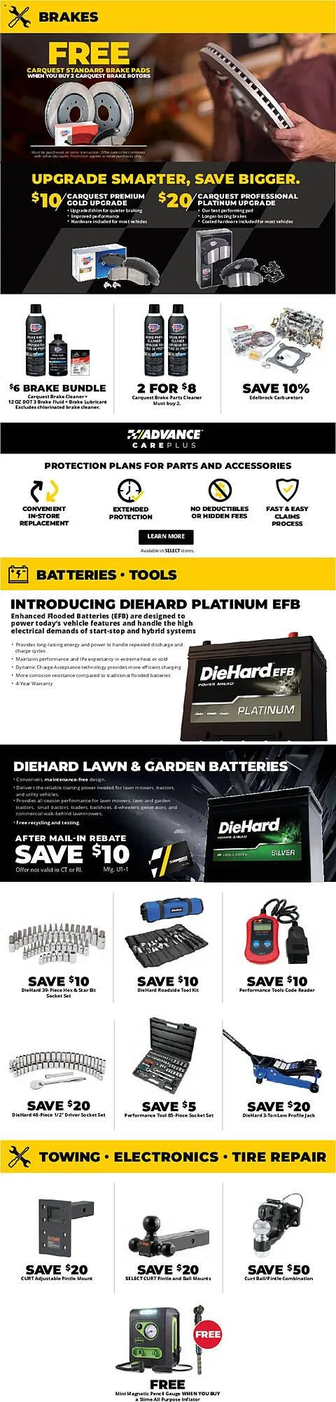 Weekly ad Advance Auto Parts flyer from March 1 to April 1 2026 - Page 4