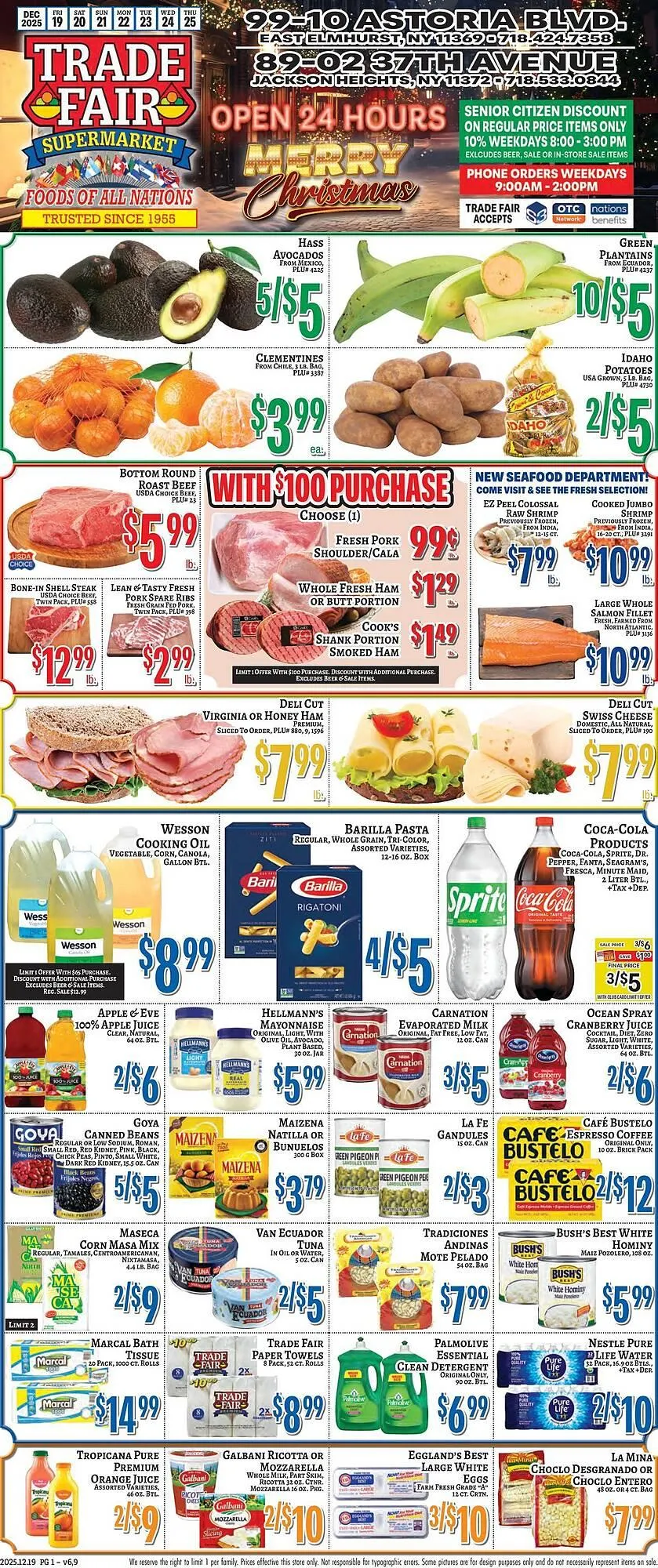 Weekly ad Trade Fair Supermarket weekly ad from December 19 to December 25 2025 - Page 1