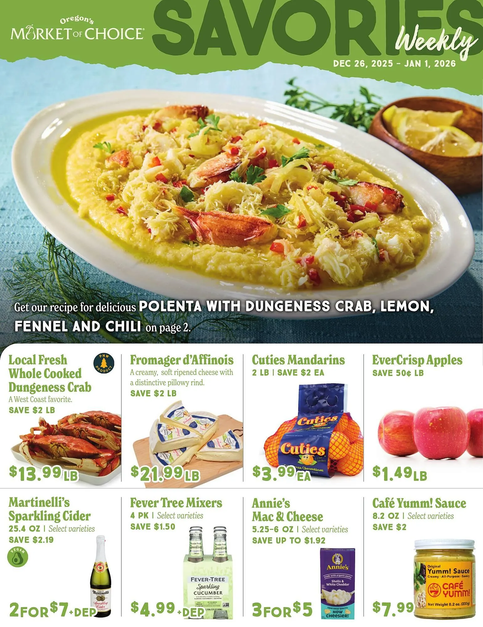 Weekly ad Market of Choice weekly ad from December 26 to January 1 2026 - Page 1