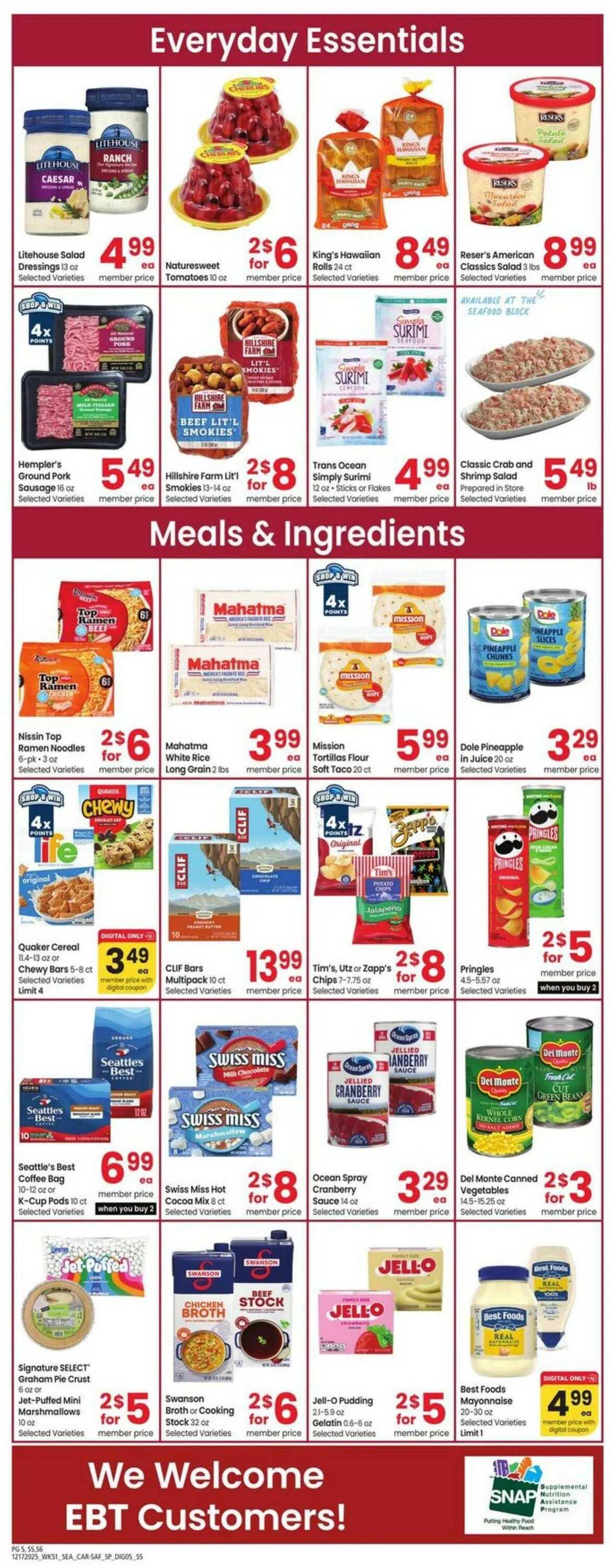 Weekly ad Carrs from December 17 to December 25 2025 - Page 6