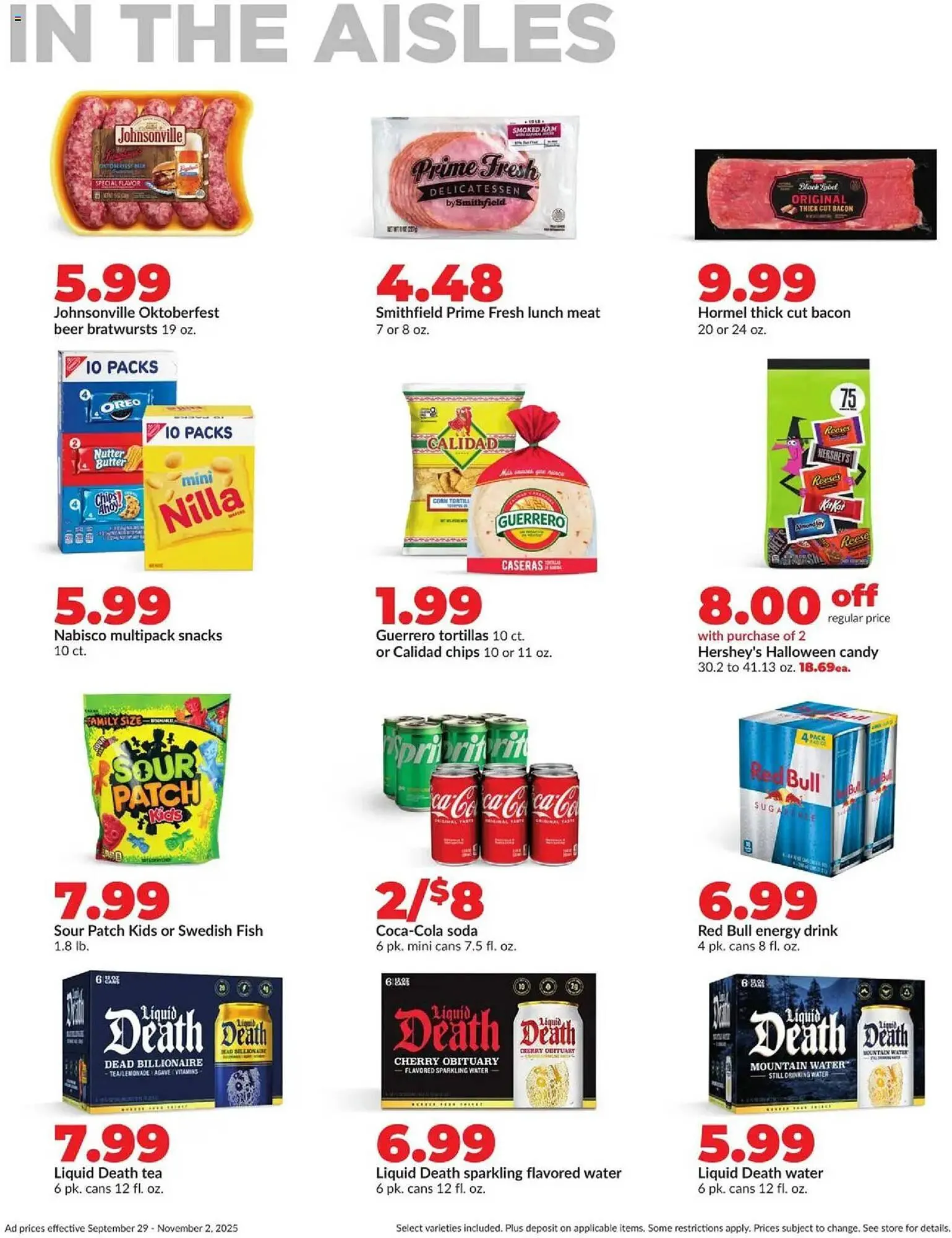 Weekly ad Hy-Vee weekly ad from September 29 to November 2 2025 - Page 8