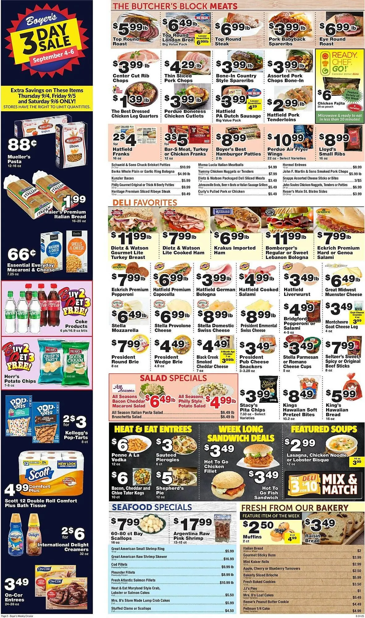 Weekly ad Boyer's Food Markets Weekly Ad from August 31 to September 27 2025 - Page 2