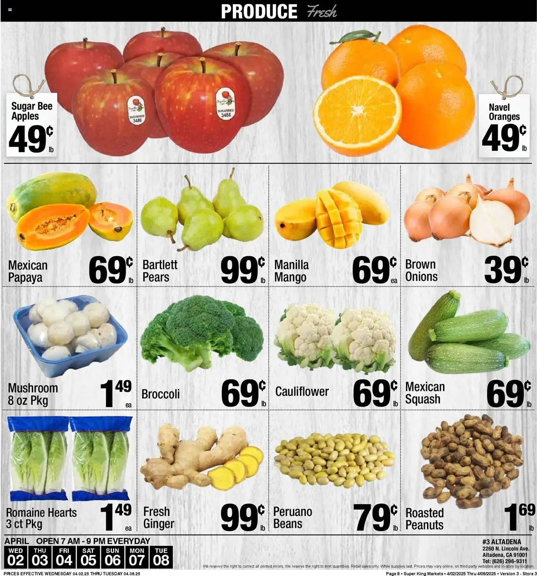 Weekly ad Super King Markets Weekly Ad from April 2 to April 8 2025 - Page 8