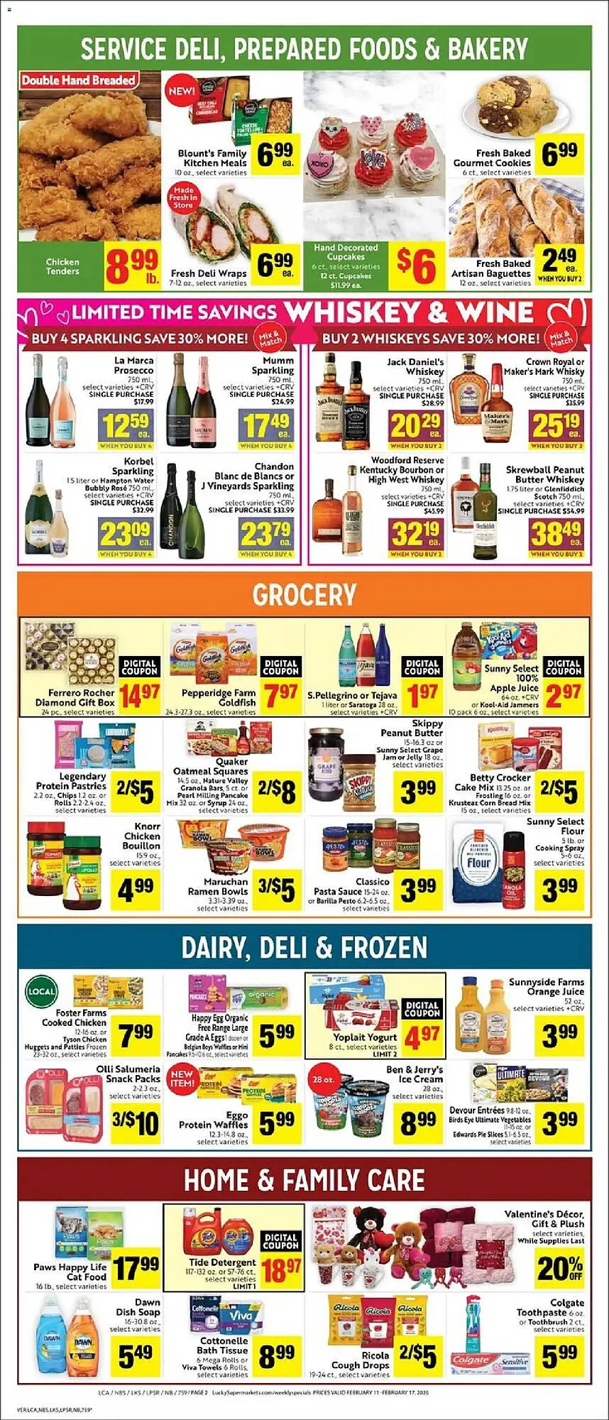Weekly ad Lucky Supermarkets weekly ad from February 11 to February 18 2026 - Page 2