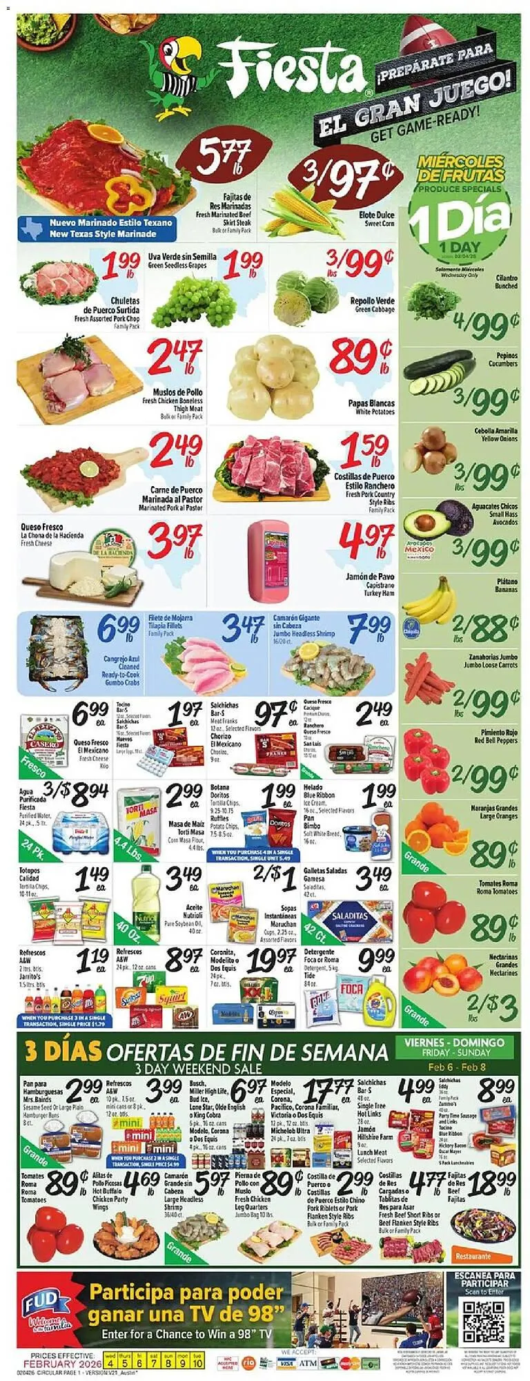 Fiesta Mart weekly ad - 1