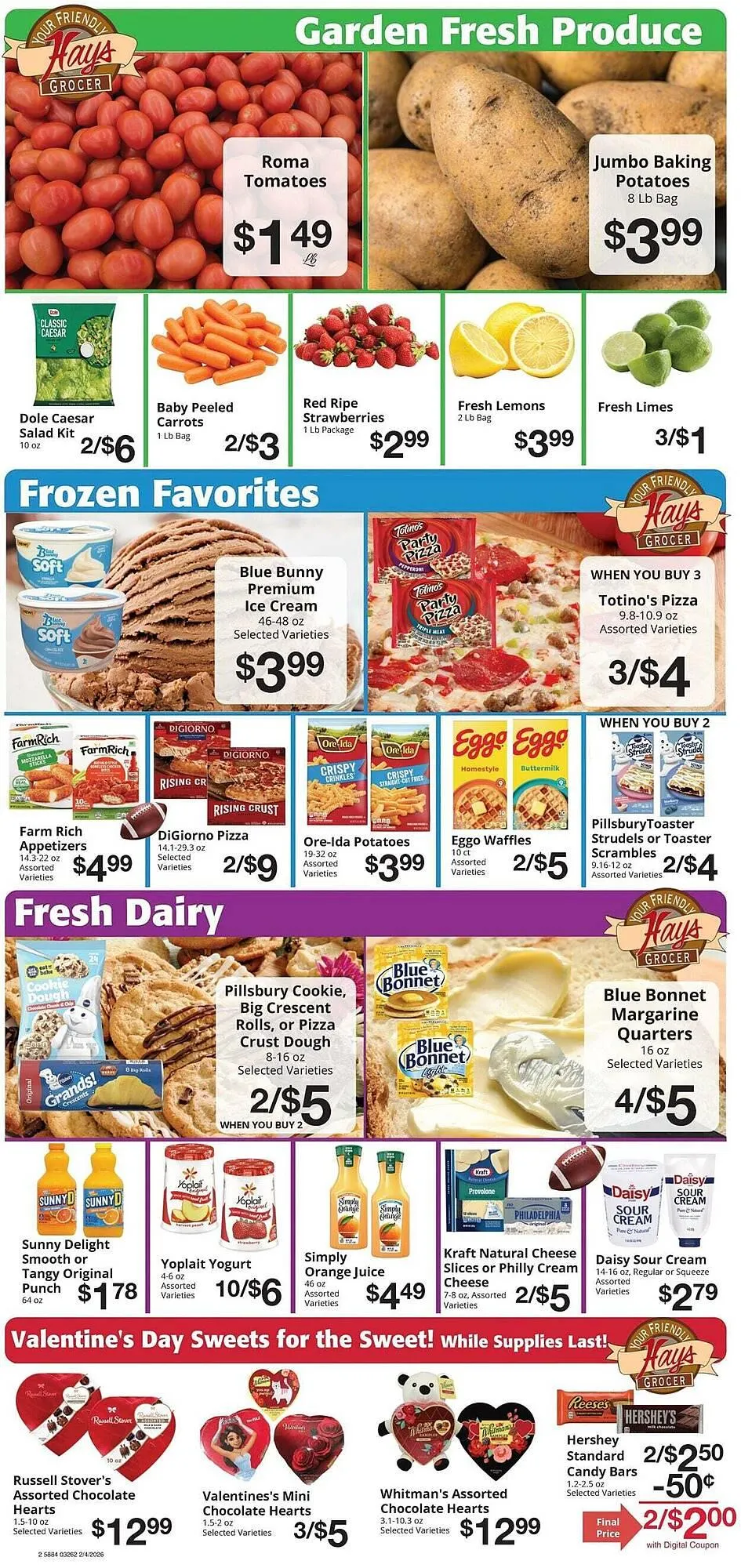 Weekly ad Hays Supermarket weekly ad from February 4 to February 10 2026 - Page 4