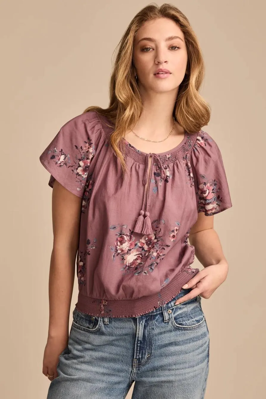 flutter sleeve top