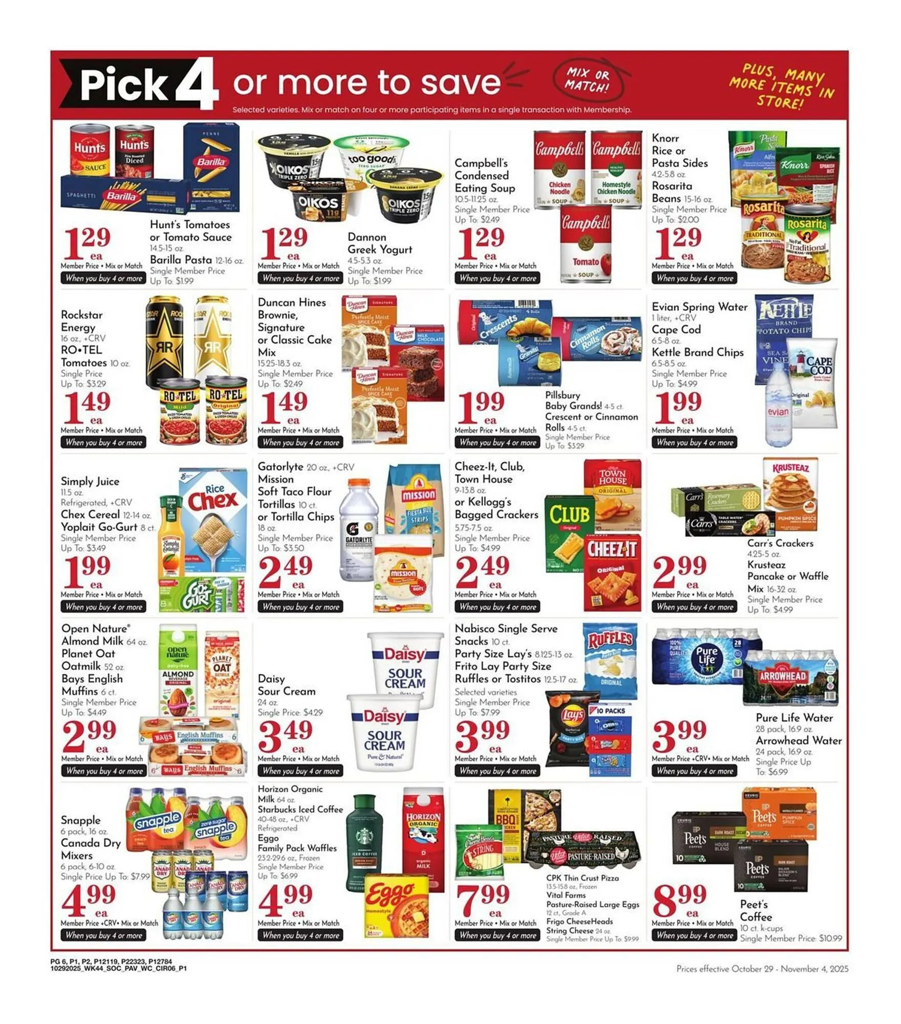 Weekly ad Pavilions weekly ad from October 29 to November 4 2025 - Page 6