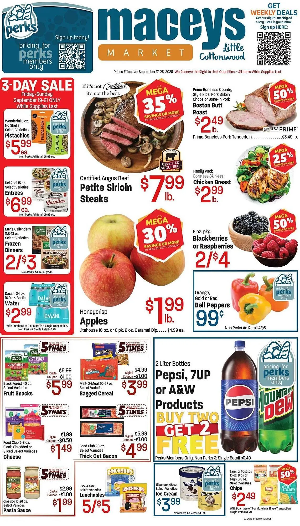 Weekly ad Maceys weekly ad from September 17 to September 24 2025 - Page 1