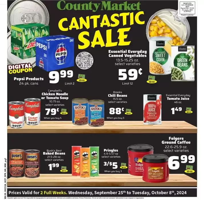 Weekly ad Top offers for smart savers from September 25 to October 8 2024 - Page 1