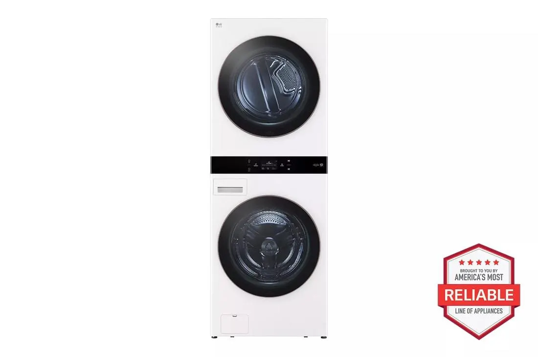 LG STUDIO WashTower™ Smart Front Load 5.0 cu. ft. Washer and 7.4 cu. ft. Gas Dryer with Center Control®