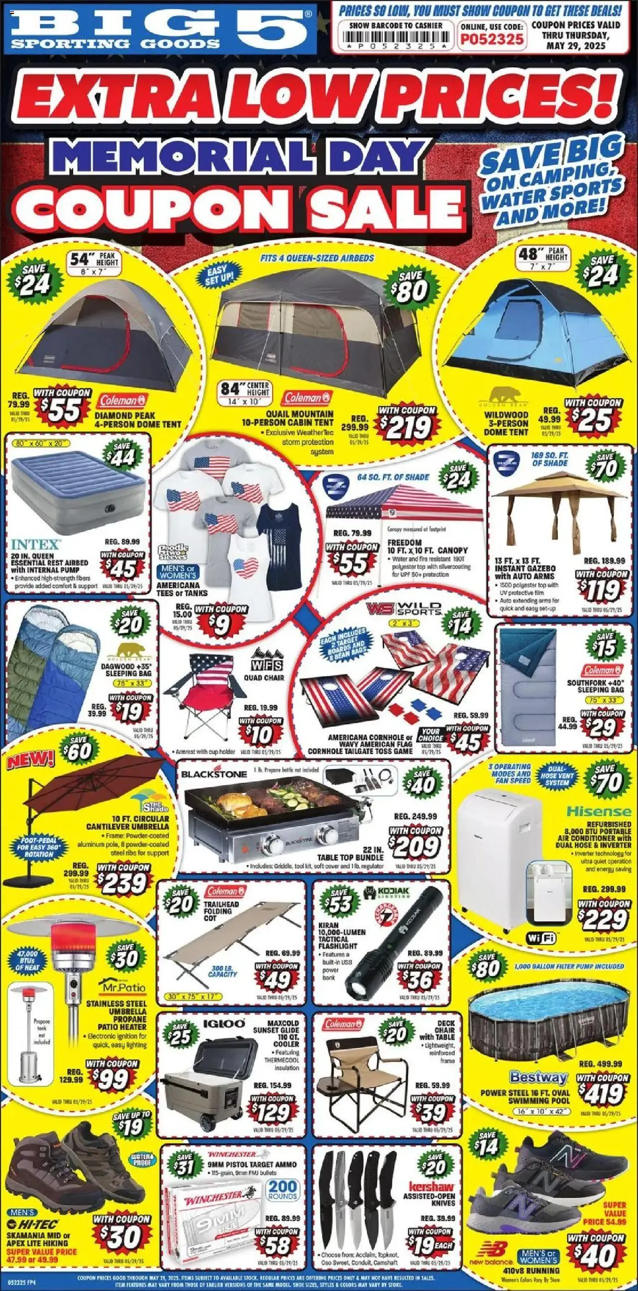 Weekly ad Big 5 Sporting Goods Weekly Ad from May 20 to May 29 2025 - Page 1