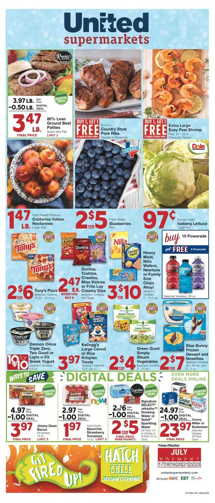 Weekly ad Wide range of offers from July 17 to July 23 2024 - Page 1
