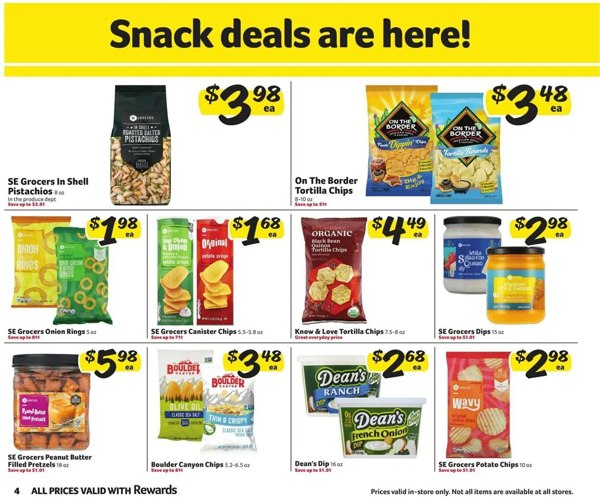 Weekly ad Harveys Supermarkets Weekly Ad from April 9 to April 22 2025 - Page 4