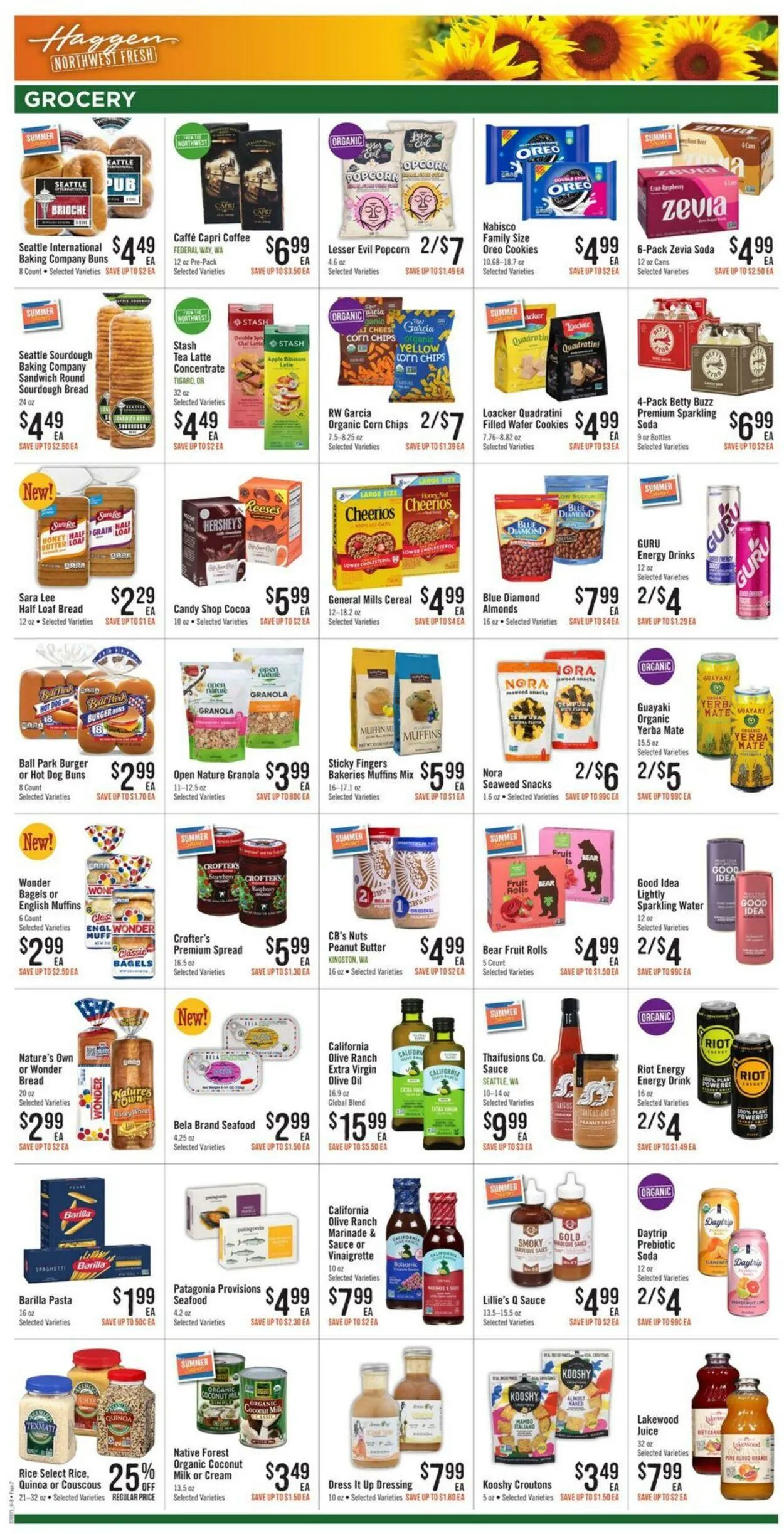 Weekly ad Haggen Current weekly ad from July 9 to July 22 2025 - Page 2