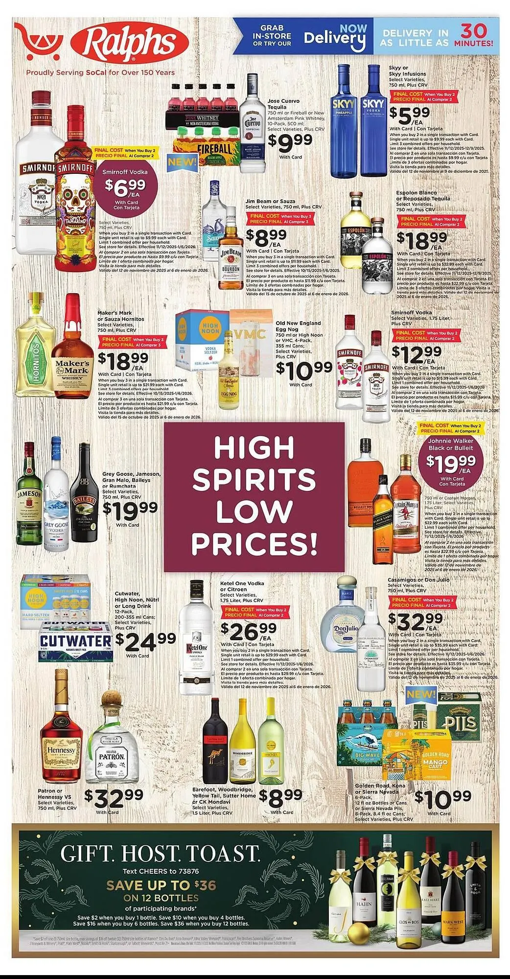 Weekly ad Ralphs weekly ad from November 19 to November 25 2025 - Page 1