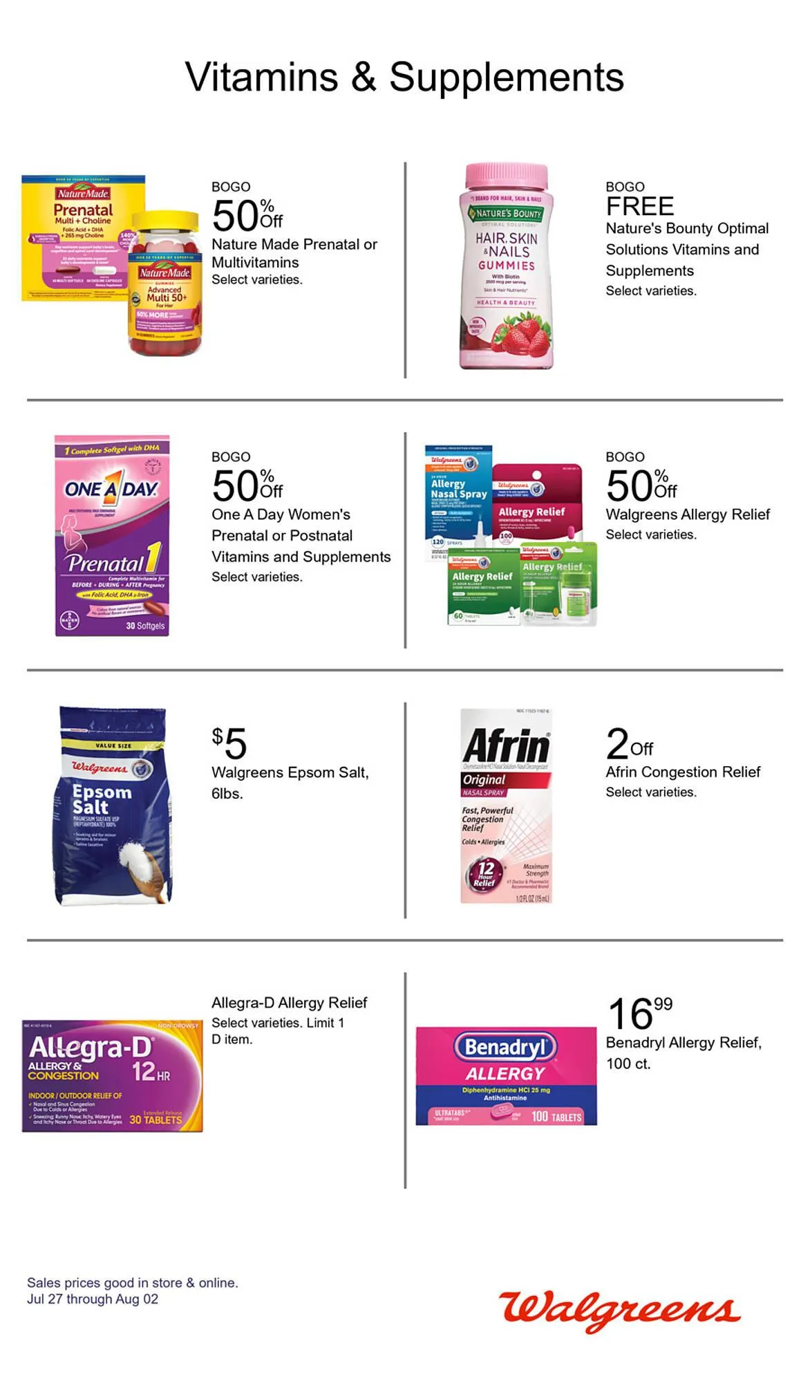 Weekly ad Walgreens Weekly Ad from July 27 to August 2 2025 - Page 13