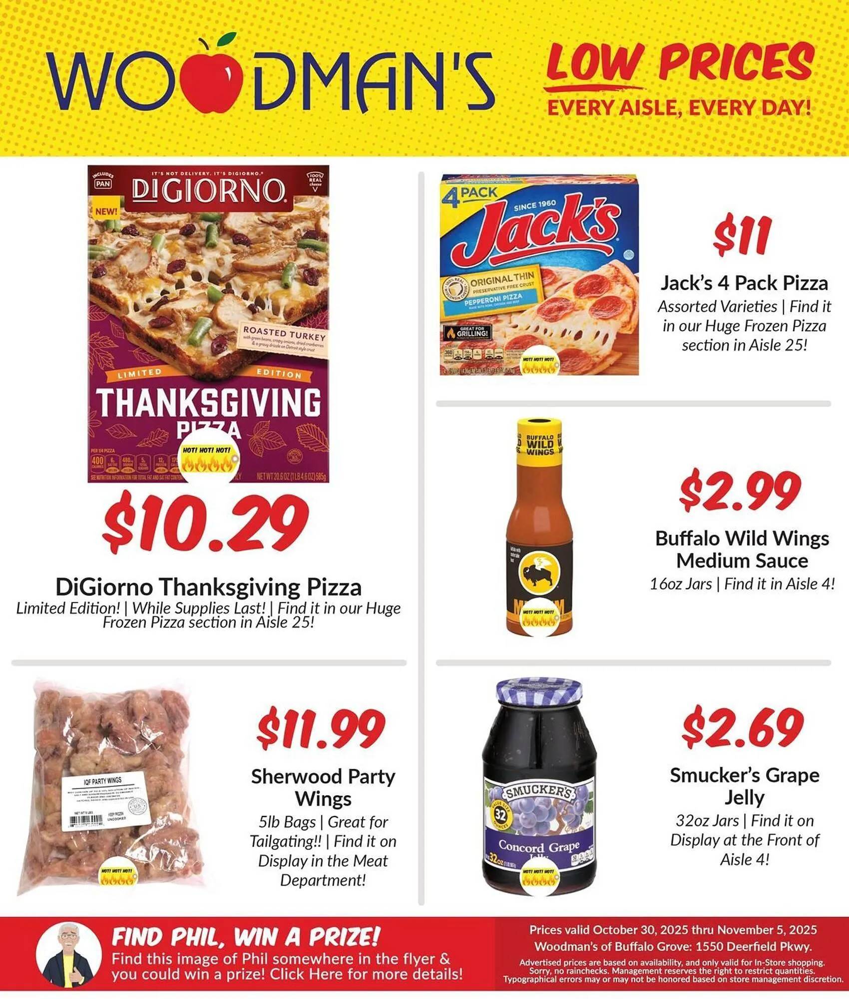 Weekly ad Woodman's weekly ad from October 30 to November 5 2025 - Page 1