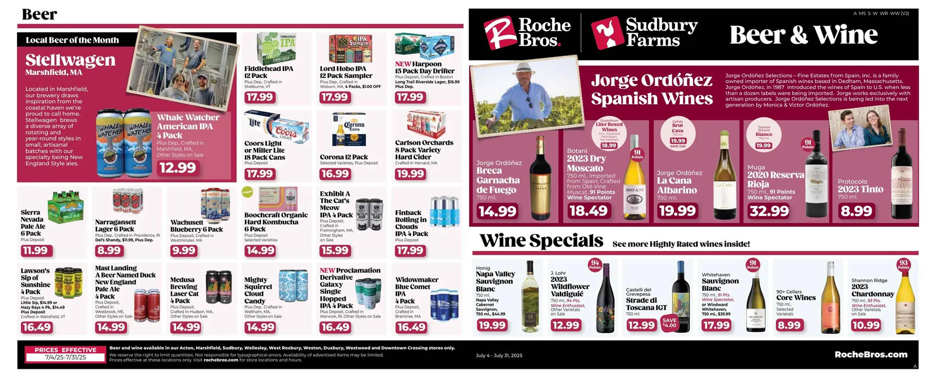 Weekly ad Roche Bros Weekly Ad from July 18 to July 24 2025 - Page 9